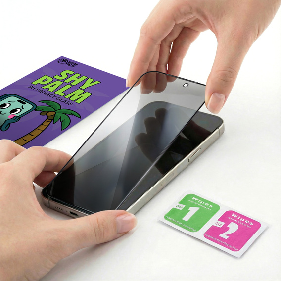 Shy Palm Privacy Tempered Glass for iPhone 17 Pro