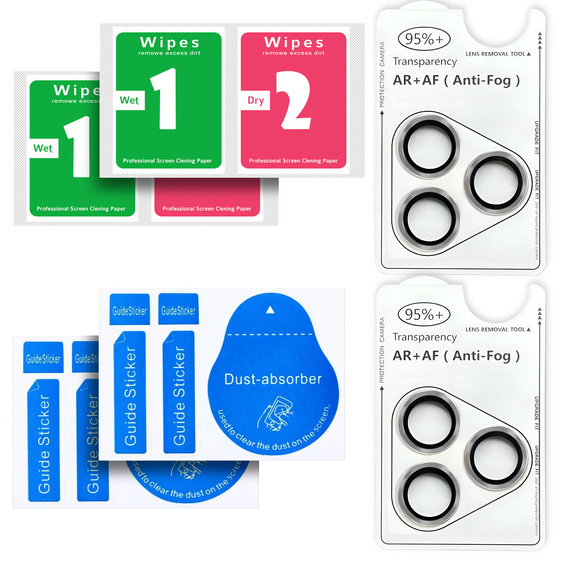 2x ERBORD OPTIK Pro Camera Glass for iPhone 17 Pro / 17 Pro Max
