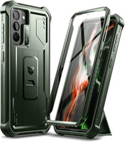 Armored case for Samsung Galaxy S21, Dexnor Full Body, green