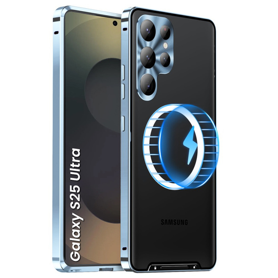 Camera Protection Case for Samsung Galaxy S25 Ultra, CamShield MagSafe, blue