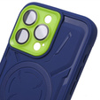 Case for iPhone 15 Pro Max, ERBORD Armor Mag, blue