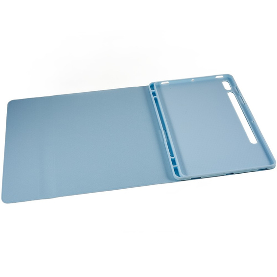 Case + keyboard Samsung Galaxy Tab S7 T870/T875 / S8, Pen Slot, blue