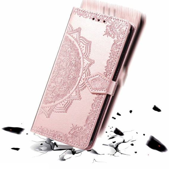 Flip case for Infinix Hot 40i, Mandala, pink