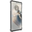 IMAK case for Motorola Edge 50 Pro, Dropproof, transparent / black
