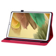 Case for Samsung Galaxy Tab A7 Lite, Wallet Pen Slot, red