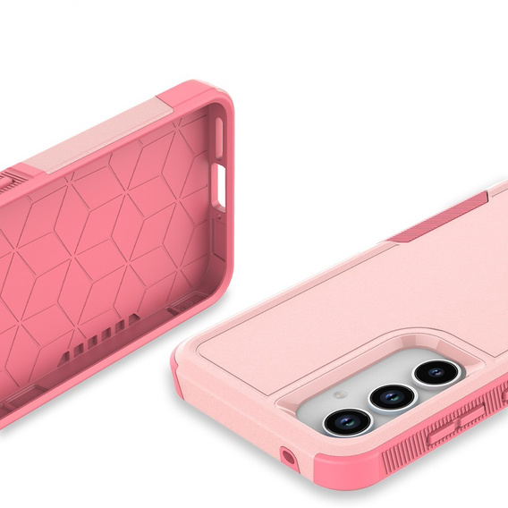 Armored Case for Samsung Galaxy A56 5G, Dual Shockproof, pink