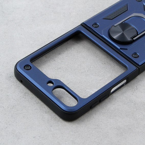 Armor Case for Samsung Galaxy Z Flip5 5G, Nox Case Ring, blue