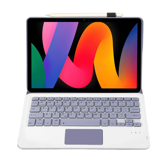 Case + keyboard Xiaomi Redmi Pad SE 11", TouchPad, purple