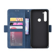 Flip case for Xiaomi Redmi Note 8T, Card Slot, blue