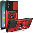 Case for Motorola Moto E13, CamShield Slide, red