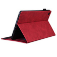Case for Samsung Galaxy Tab A9, Classic, with space for stylus, red