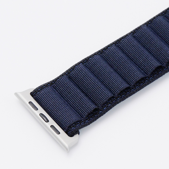 Nylon Strap for Apple Watch 1/2/3/4/5/6/7/8/SE/ULTRA 42/44/45/49mm, Dark blue