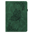 Case for Lenovo Tab M10 Plus 10.6 Gen 3 TB-125F TB-128F, Butterfly, green