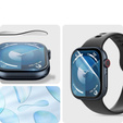 Spigen ProFlex EZ FIT for Apple Watch 7 41MM, Clear (2-Pack)