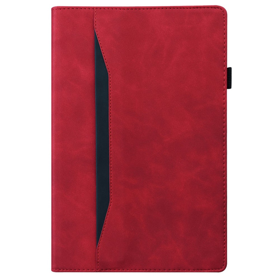 Case for Xiaomi Redmi Pad Pro / Xiaomi Poco Pad, Classic, with space for stylus, red