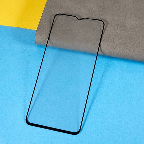 3D Tempered Glass for Motorola Moto E13, black