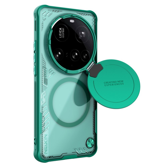 Nillkin Armored Case for Xiaomi 15 Ultra, Icelade Prop, for Magsafe, green