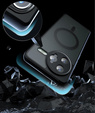 Case for Xiaomi Poco F7 Ultra, for MagSafe, ERBORD Matt Case, black