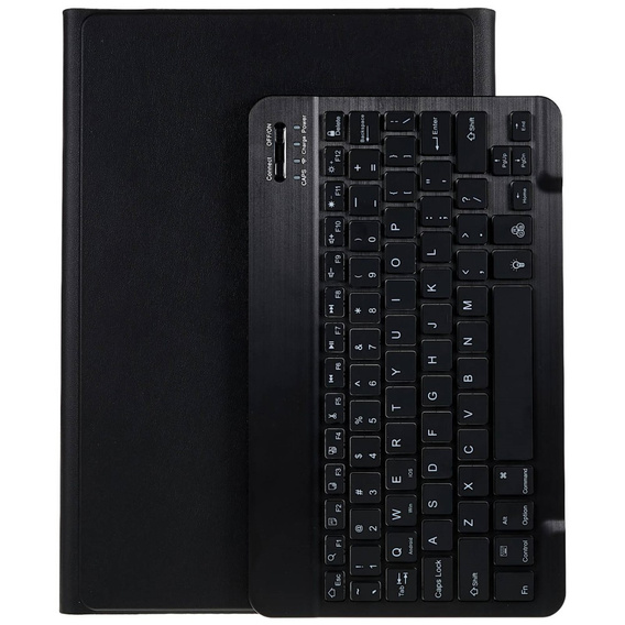 Case + keyboard Galaxy Tab S7+ Plus / S8+ Plus /S7 FE T730 T733, Pen Slot, black