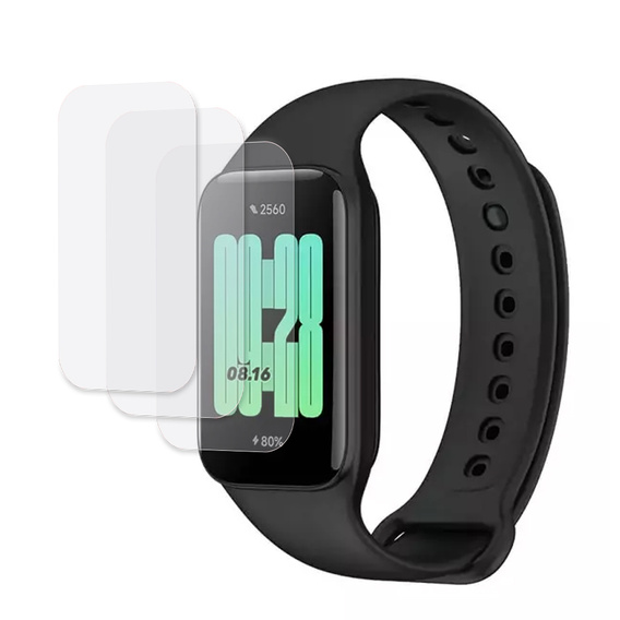 3x ERBORD hydrogel film for Xiaomi Redmi Smart Band 2