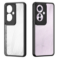 DuxDucis case for Oppo Reno 11F 5G, Aimo case, transparent / black