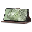 Flip case for Google Pixel 8A, LC.IMEEKE, brown