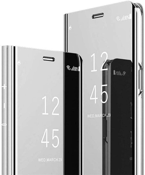 Case for Samsung Galaxy A51 5G, Clear View, silver