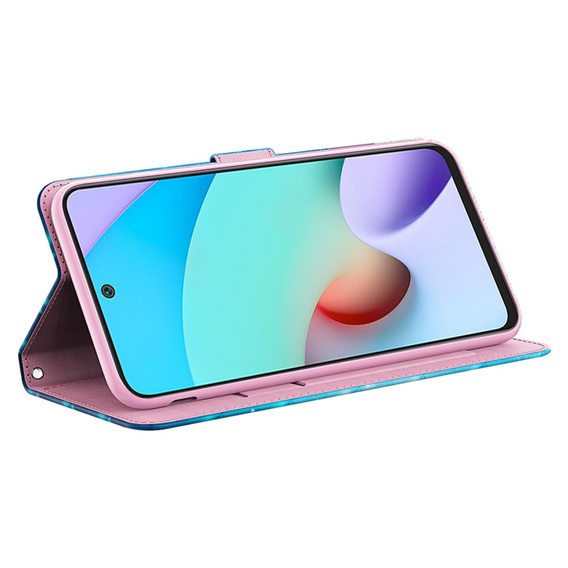 Flip case for Xiaomi Redmi Note 13 Pro+, Wallet, Butterflies blue