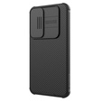 NILLKIN Case for Samsung Galaxy A55 5G, Silicone CamShield Case for MagSafe, black