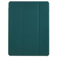 Case for iPad 10.2 2021 / 2020 / 2019, Smartcase Hybrid, with stylus space, dark green