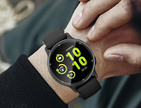2x ERBORD Hybrid Glass for Garmin Vivoactive 5