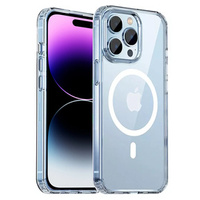 Case for iPhone 14 Pro, Dropproof MagSafe, transparent