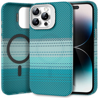 Case for iPhone 14 Pro, Frame Kickstand, for MagSafe, Moon Green