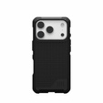 Urban Armor Gear case for iPhone 17 Pro Max, Metropolis LT MagSafe Kevlar, Kevlar Black