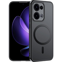 Case for Oppo Reno 13, for MagSafe, ERBORD Matt Case, black