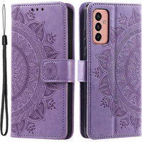 Flip case for Samsung Galaxy A14 4G/5G, Mandala, purple