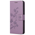 Flip case for Samsung Galaxy M23, Butterfly, purple