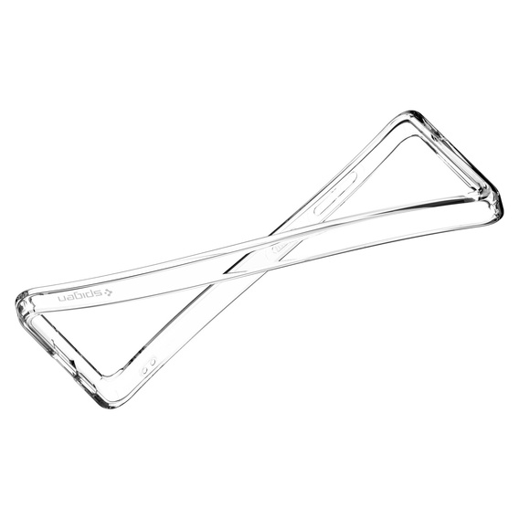 Spigen MagSafe Case for Samsung Galaxy S25, Ultra Hybrid, transparent / white + 9H Tempered Glass