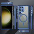Case for Samsung Galaxy S24 Ultra, ERBORD Impact Guard, MagSafe, blue
