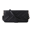Crossbody Leather Wallet flip case for Xiaomi Poco F7 Pro / F7 Ultra, black
