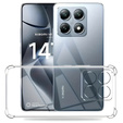Case for Xiaomi 14T Pro, Dropproof, transparent