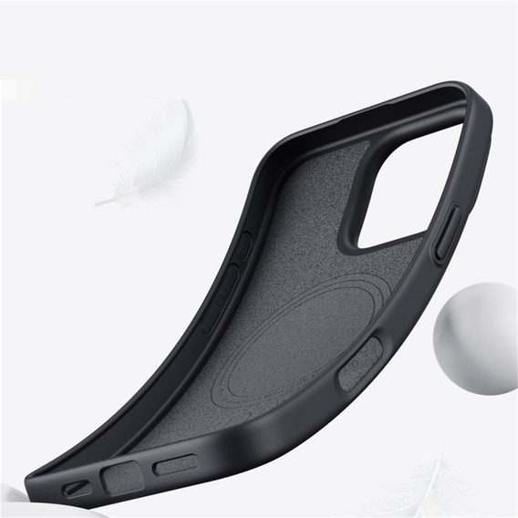 Case for iPhone 16 Pro, Aramid Fiber Cover, black