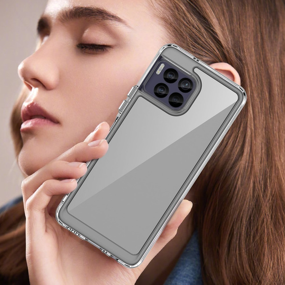 Case for T Phone 2 Pro 5G, Fusion Hybrid, transparent