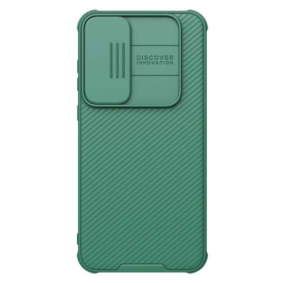 Case for Samsung Galaxy A55 5G, Armored Nillkin, CamShield Pro, green
