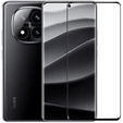 3D Tempered Glass for Xiaomi Redmi Note 14 Pro+, black frame