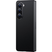 BENKS Kevlar Case for Samsung Galaxy Z Fold5 5G, for MagSafe, Carbon Fiber, black