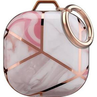 Case for Samsung Galaxy Buds 2 / 2 Pro / Pro / Live, pink marble