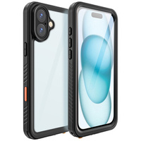 IP68 Waterproof Case for iPhone 16 Plus, black
