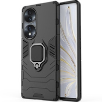 Case for Honor 70 5G, Kickstand Ring, black