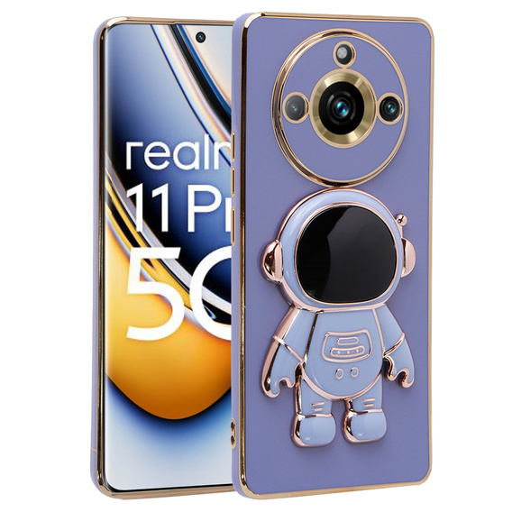 Case for Realme 11 Pro / 11 Pro +, Astronaut, blue